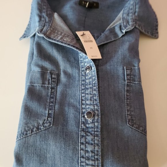 Talbots Denim Shirt - Picture 2 of 3